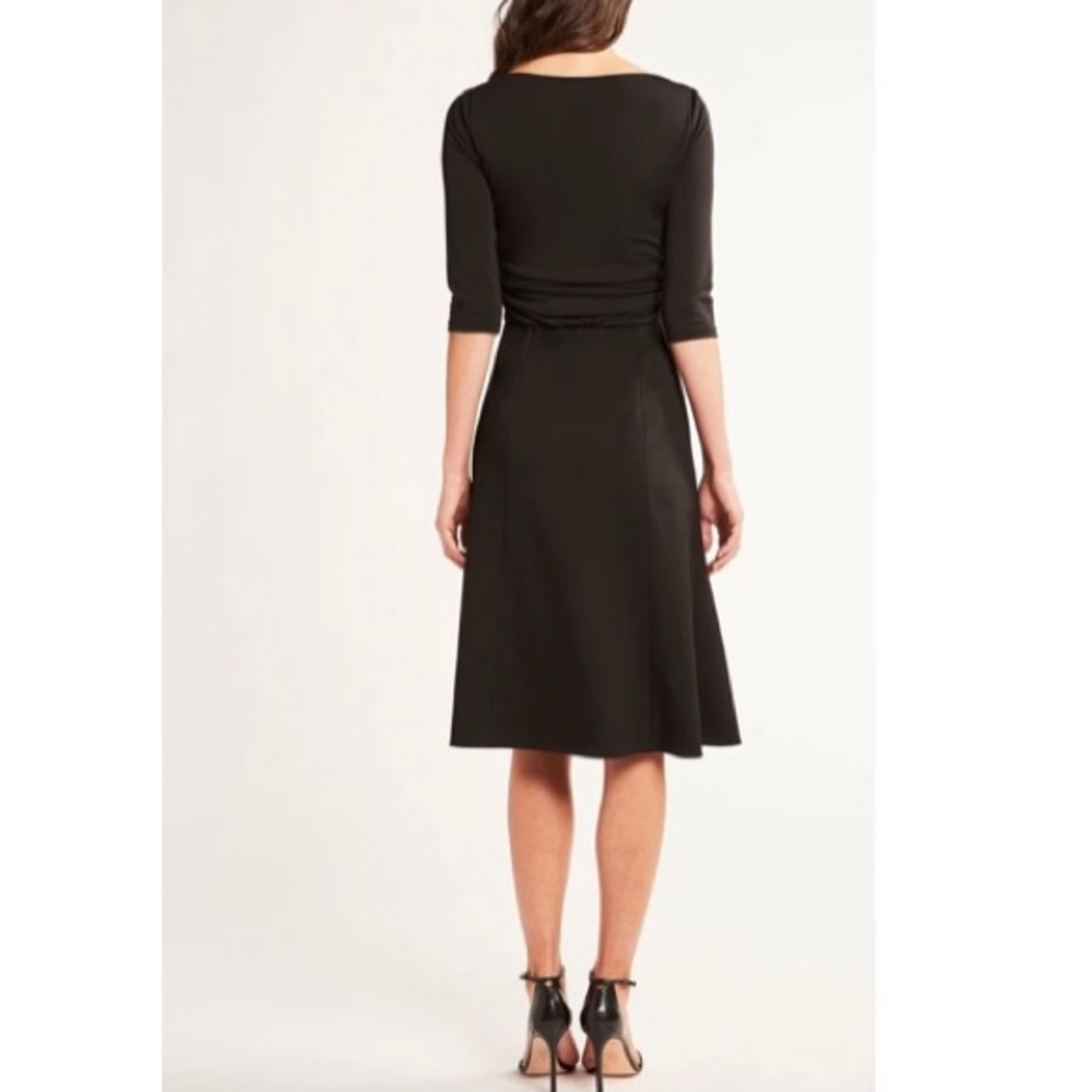 NWT - Elie Tahari Azalea Dress (Black) Size 6 - Picture 3 of 9